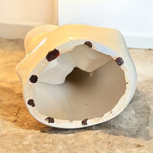 Virgin Mary Head Statue-Vintage White-Ceramic-Praying Hands-Religious-Figurine - Picture 6 of 6